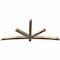 Ekena Millwork Alberta Smooth Timber Gable Bracket, Douglas Fir, 84"W x 38"H x 3 1/2"D x 3 1/2"F, 11/12 Pitch GBW084X38X0404ALB00SDF - alternate 2